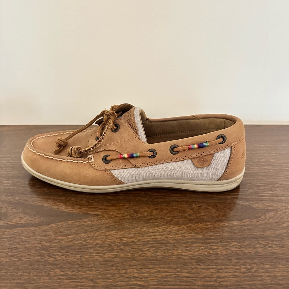 Sperry Top-Sider Firefish Womens Rainbow Tan sz 9